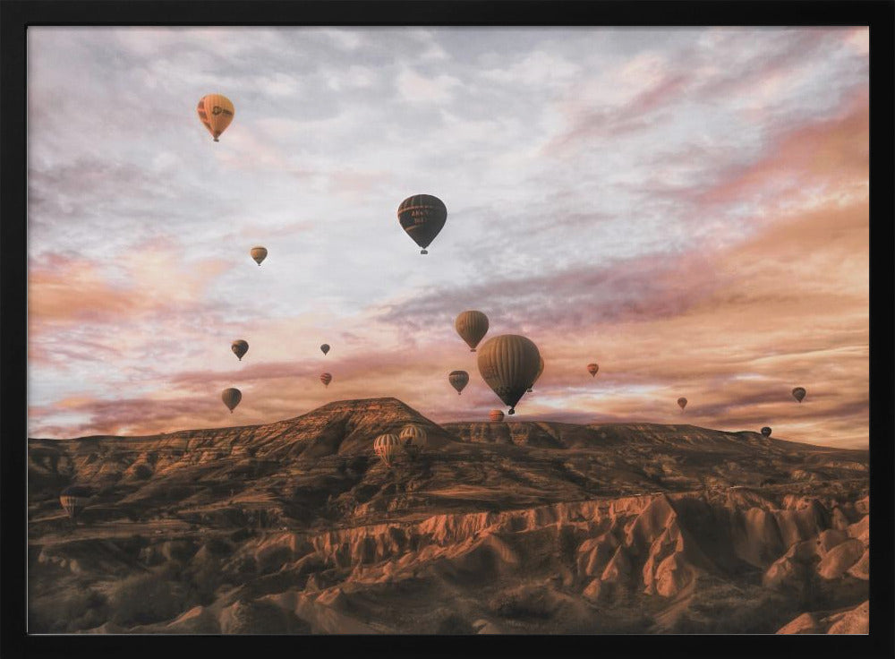 Heißluftballon von Kappodok | Poster