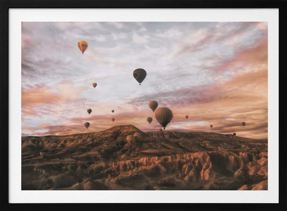 Heißluftballon von Kappodok | Poster