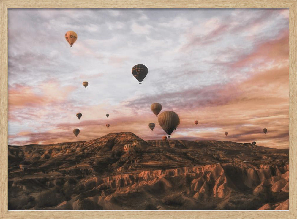 Heißluftballon von Kappodok | Poster