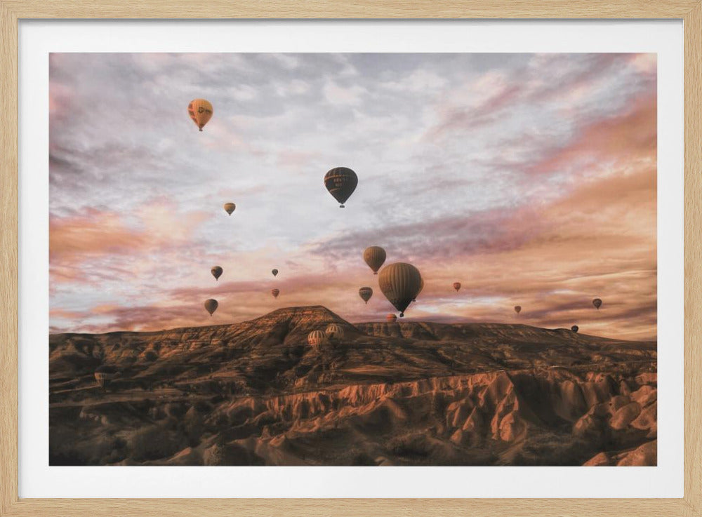 Heißluftballon von Kappodok | Poster