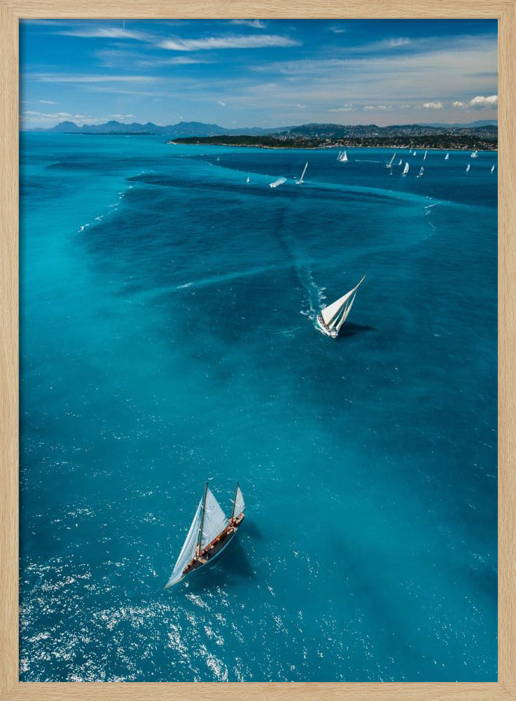 Über dem Rennen | Poster