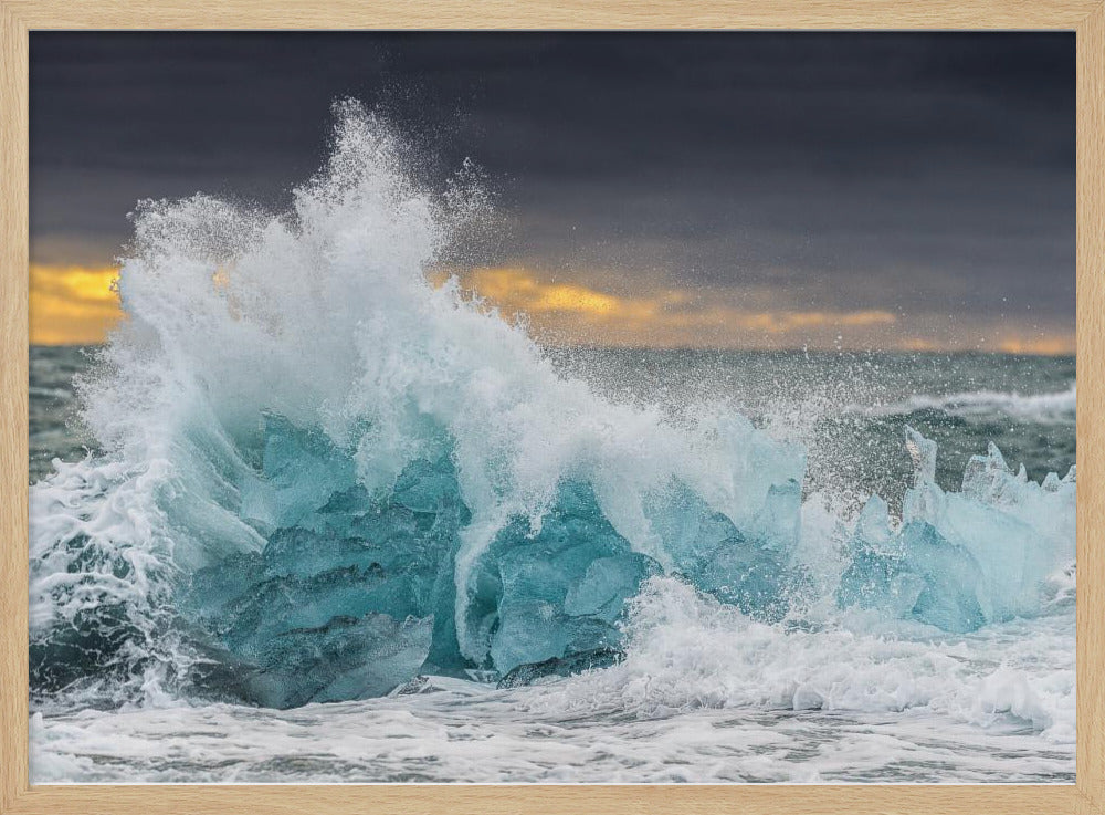 Icy wave | Poster