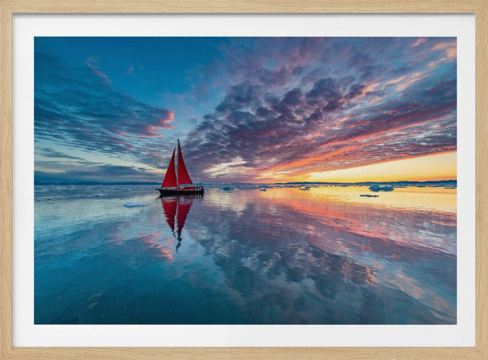 Grönland Feuerhimmel | Poster