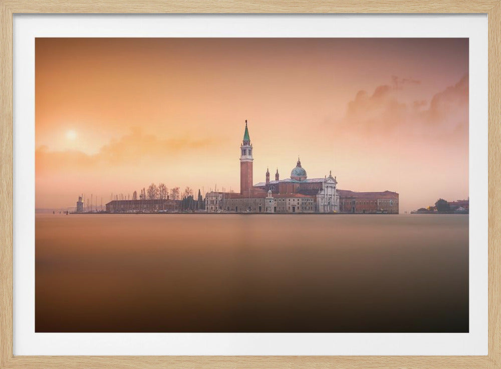 Venedig rosa Sonnenaufgang | Poster