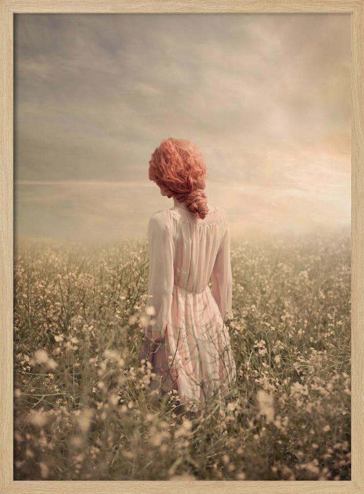 Feld in Pastell | Poster