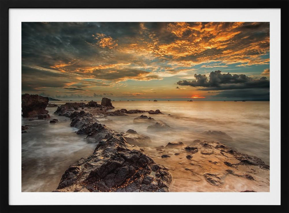 Wütender Strand | Poster