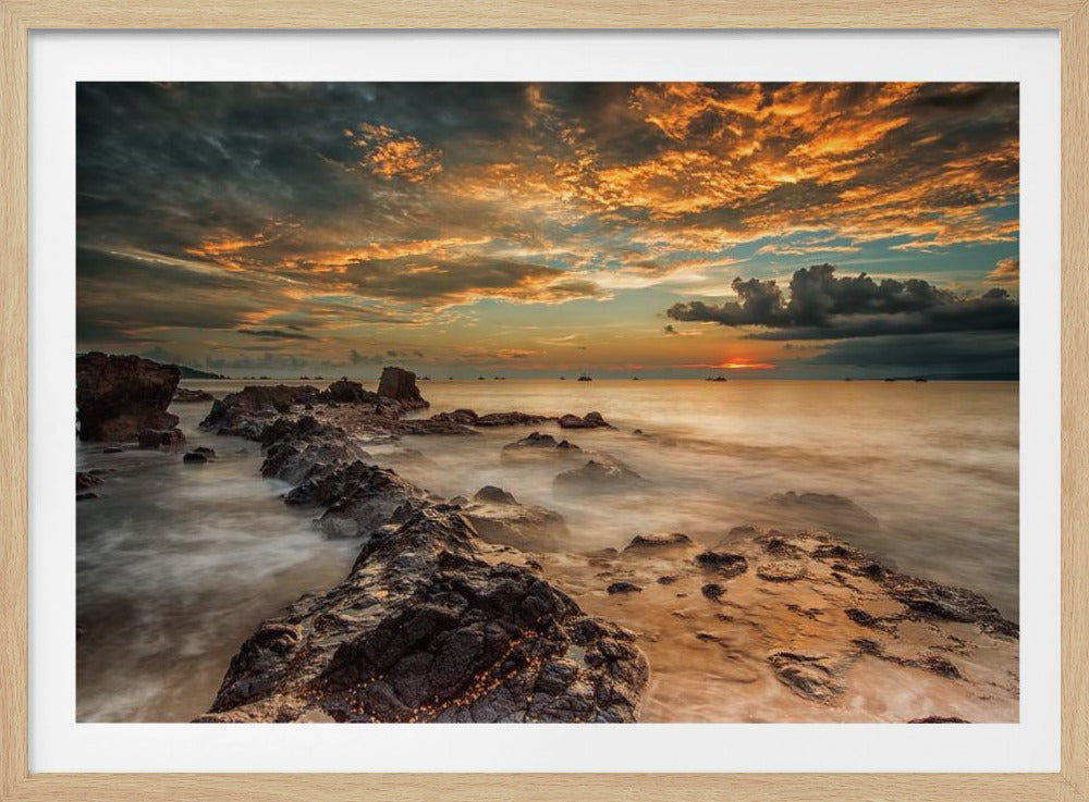 Wütender Strand | Poster