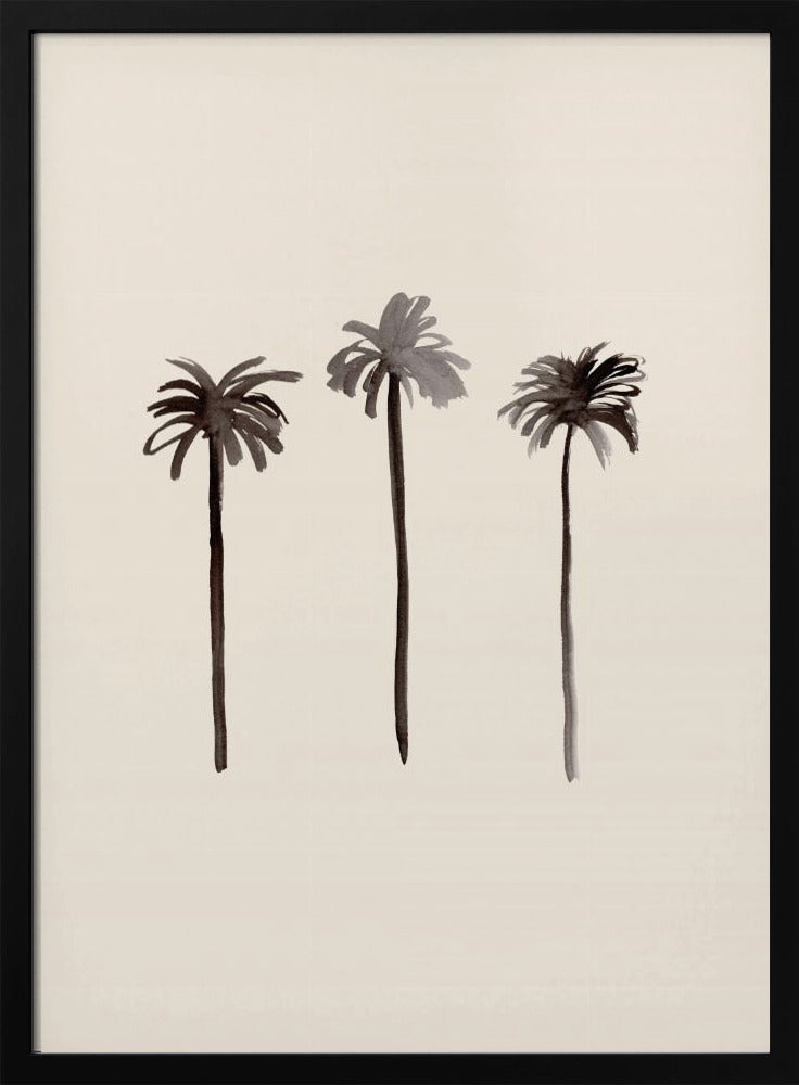 Palm Trees Ink | Poster