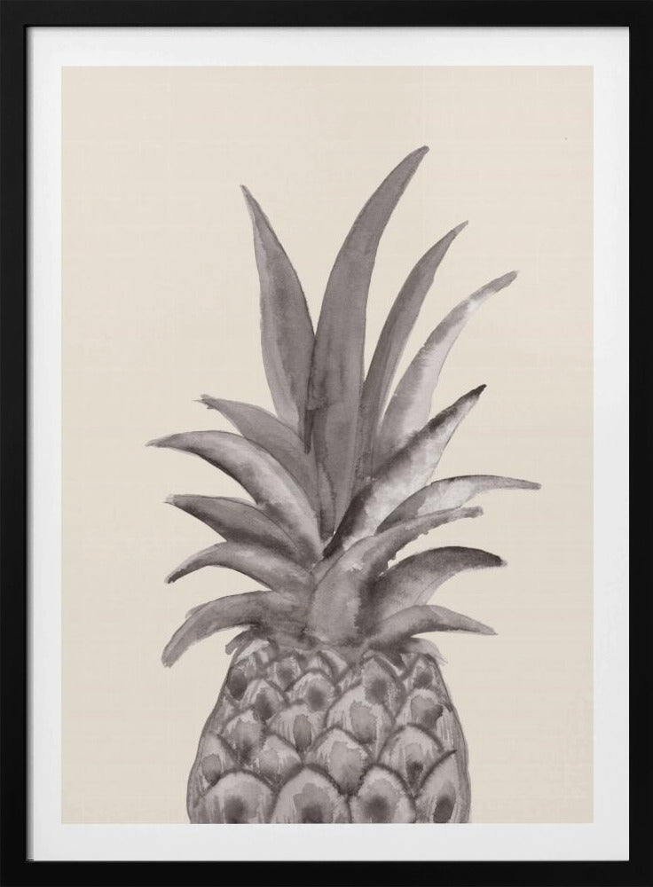 Tinten-Ananas | Poster