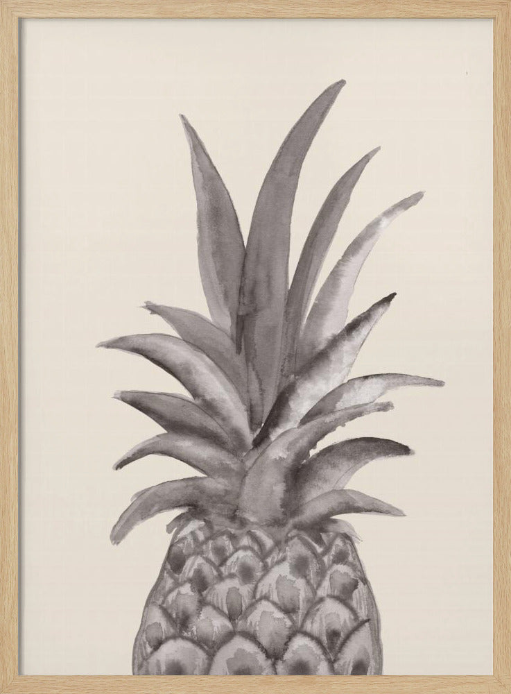 Tinten-Ananas | Poster