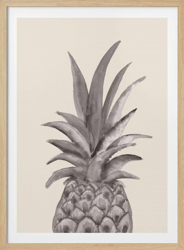 Tinten-Ananas | Poster