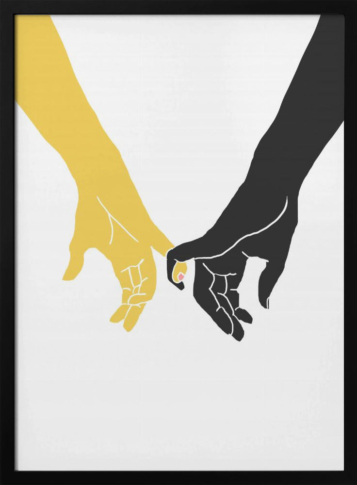Hände Pinky | Poster