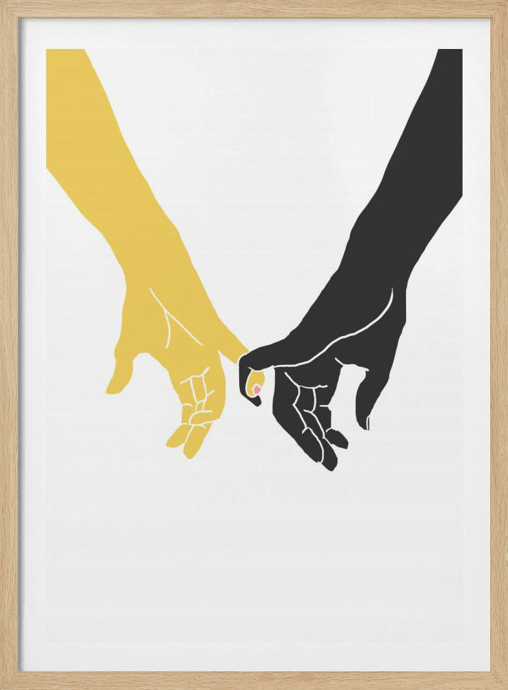 Hände Pinky | Poster