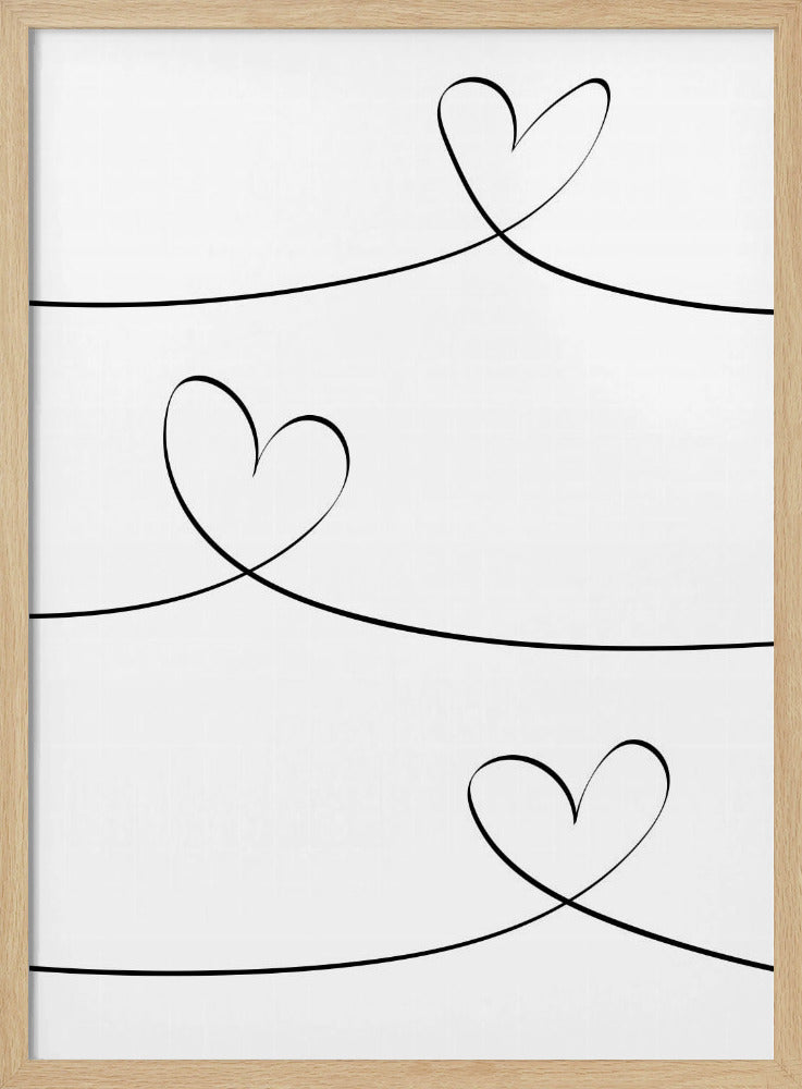 Eine Linie 02 | Poster