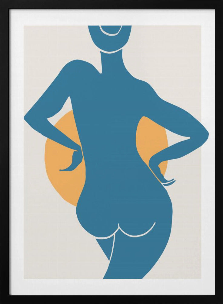 Blaue Frau | Poster