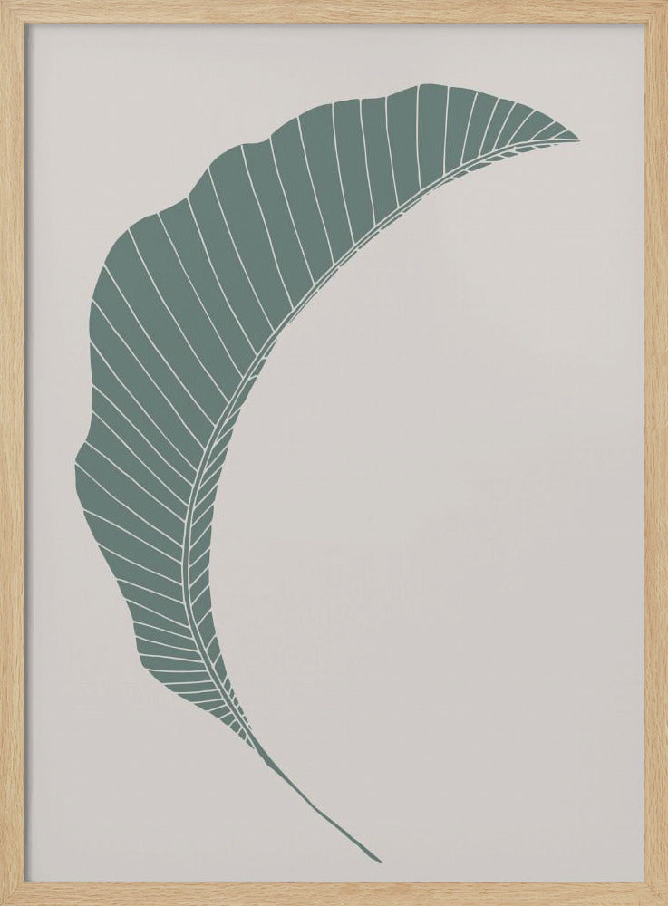 Banana Leaf Green | Poster
