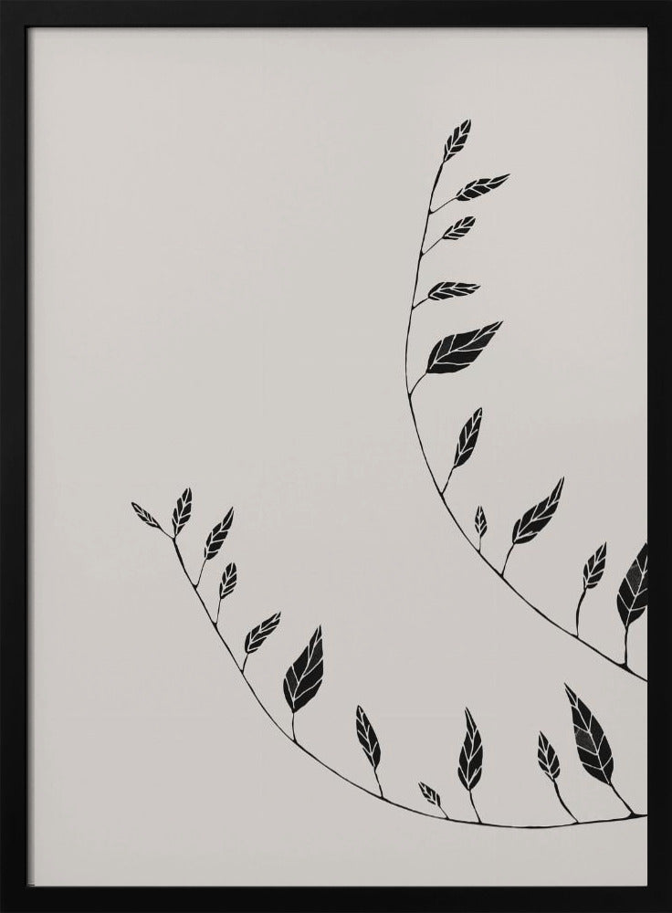 Gewellte Zweige | Poster