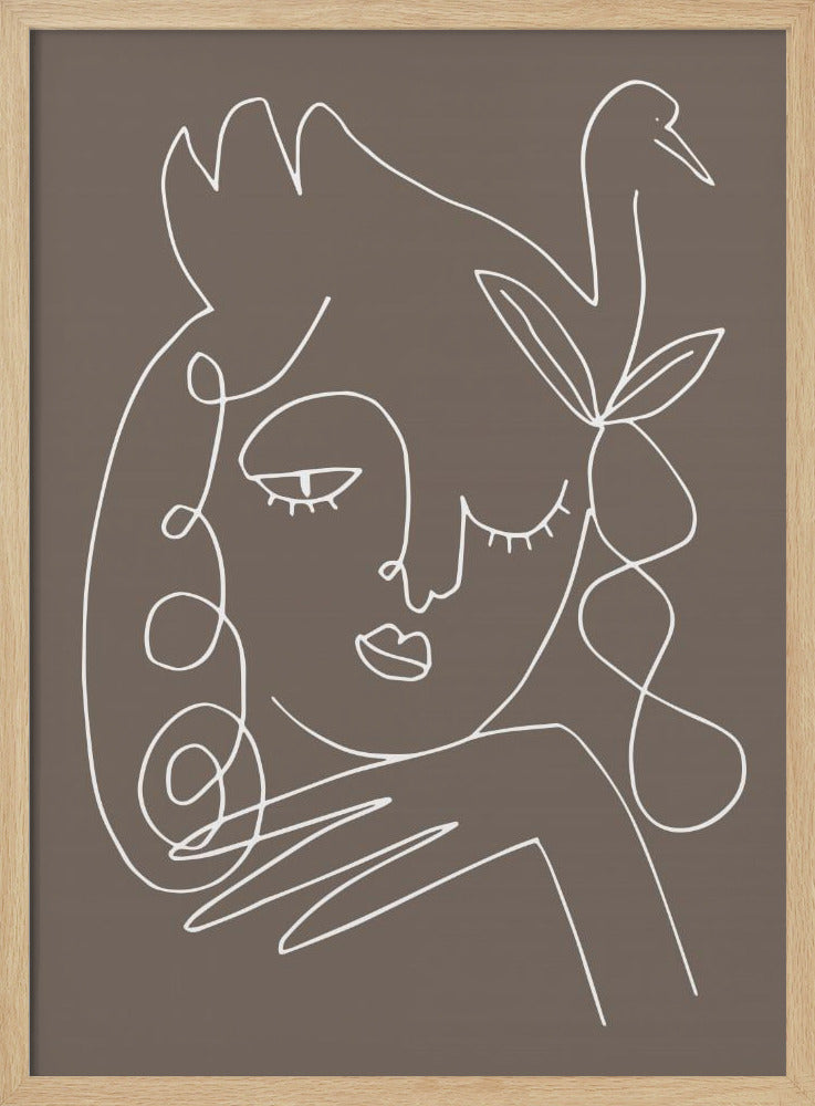 The Swan Brown | Poster