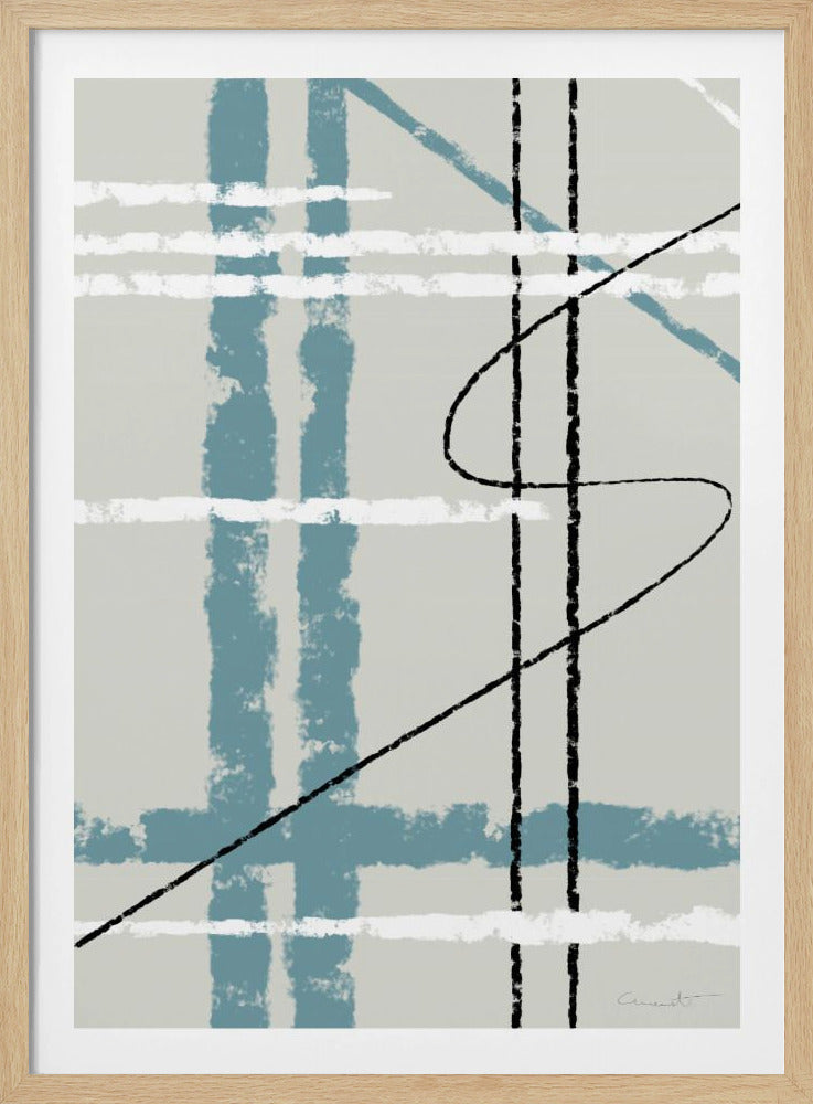 Unordentliche Linien | Poster