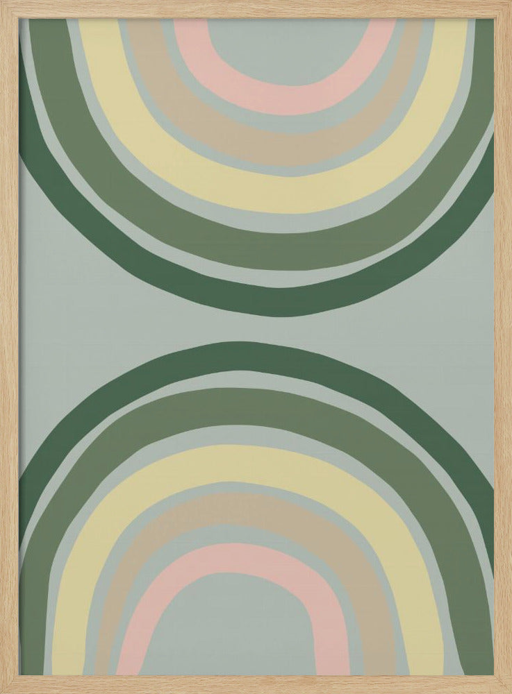 Double Rainbow Green | Poster