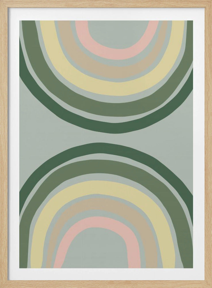 Double Rainbow Green | Poster