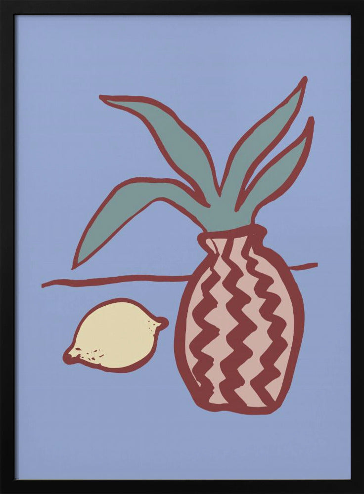 Blue Lemon | Poster