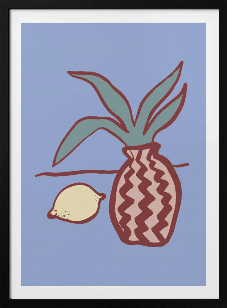 Blue Lemon | Poster