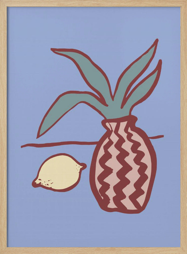 Blue Lemon | Poster
