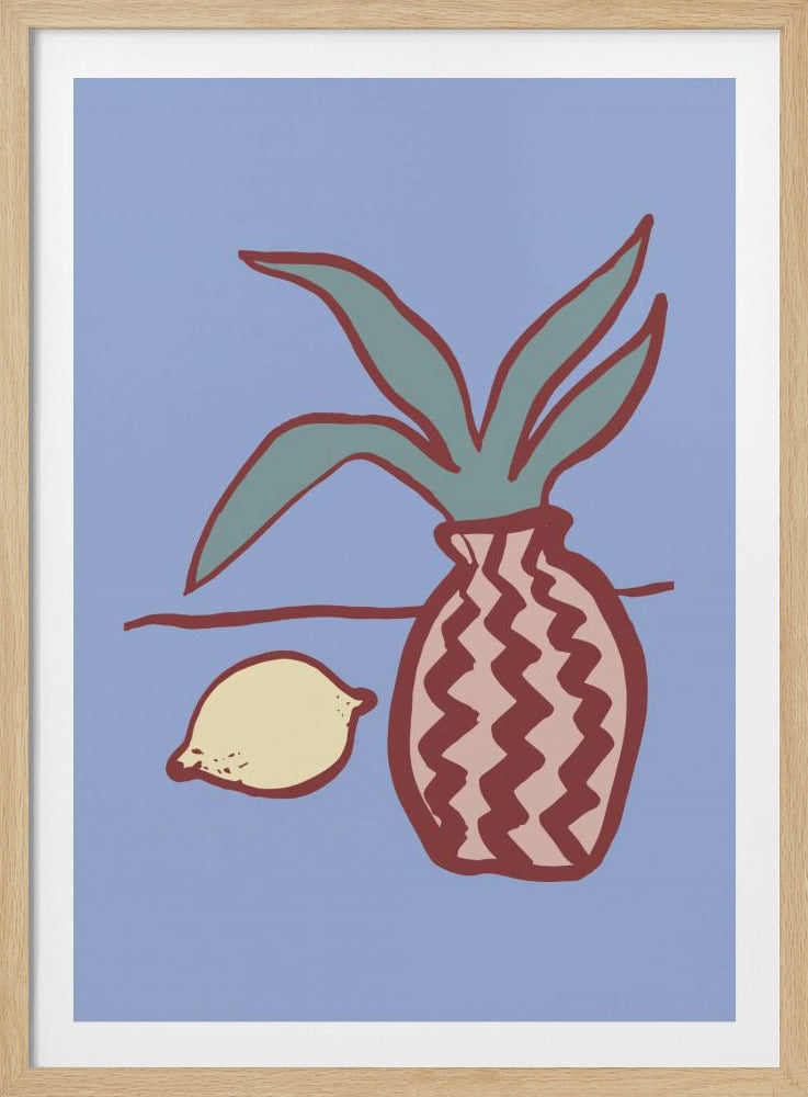 Blue Lemon | Poster