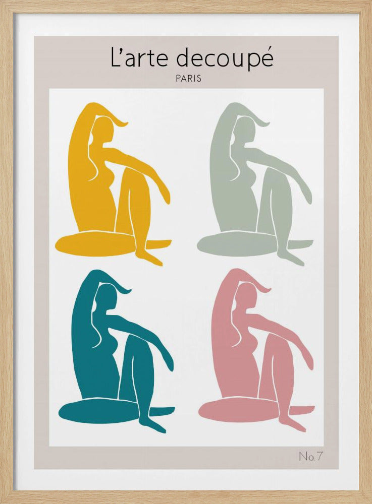 Vier Figuren | Poster