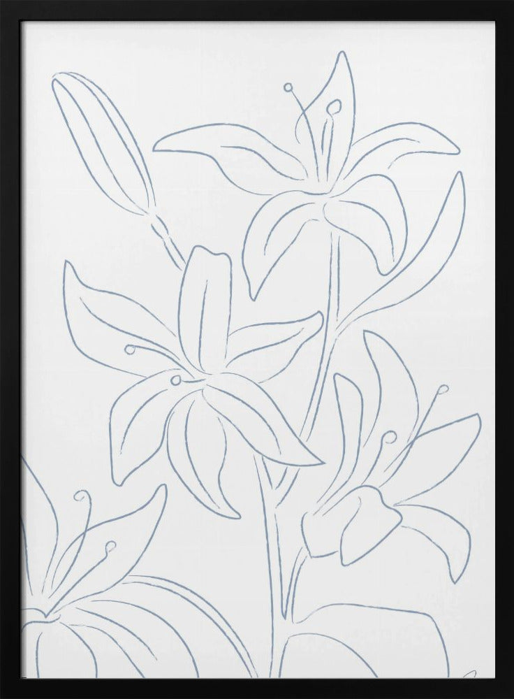 Lillies No 01 | Poster