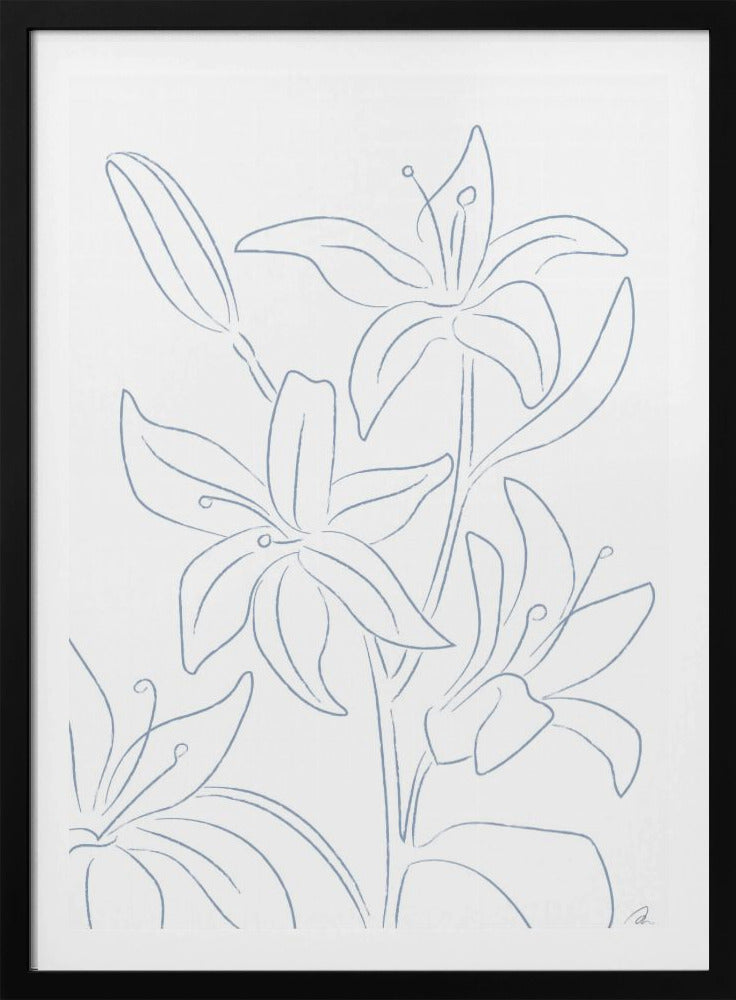 Lillies No 01 | Poster