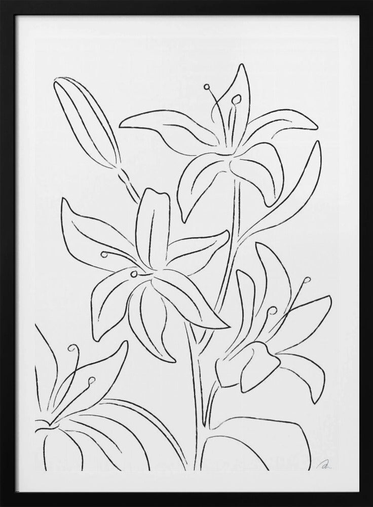 Lillies No 02 | Poster