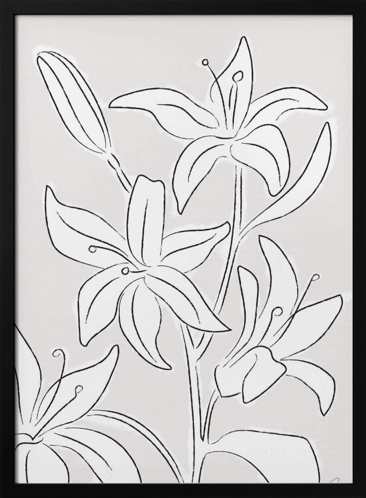Lillies No 03 | Poster
