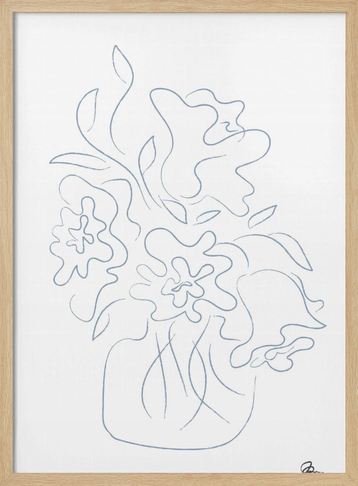 Flower Bouquet Sketch | Poster