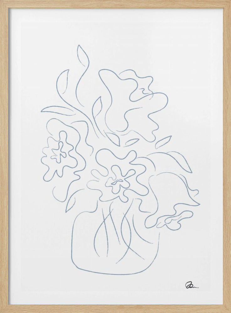 Flower Bouquet Sketch | Poster