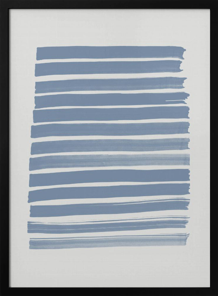 Blue Strokes | Poster