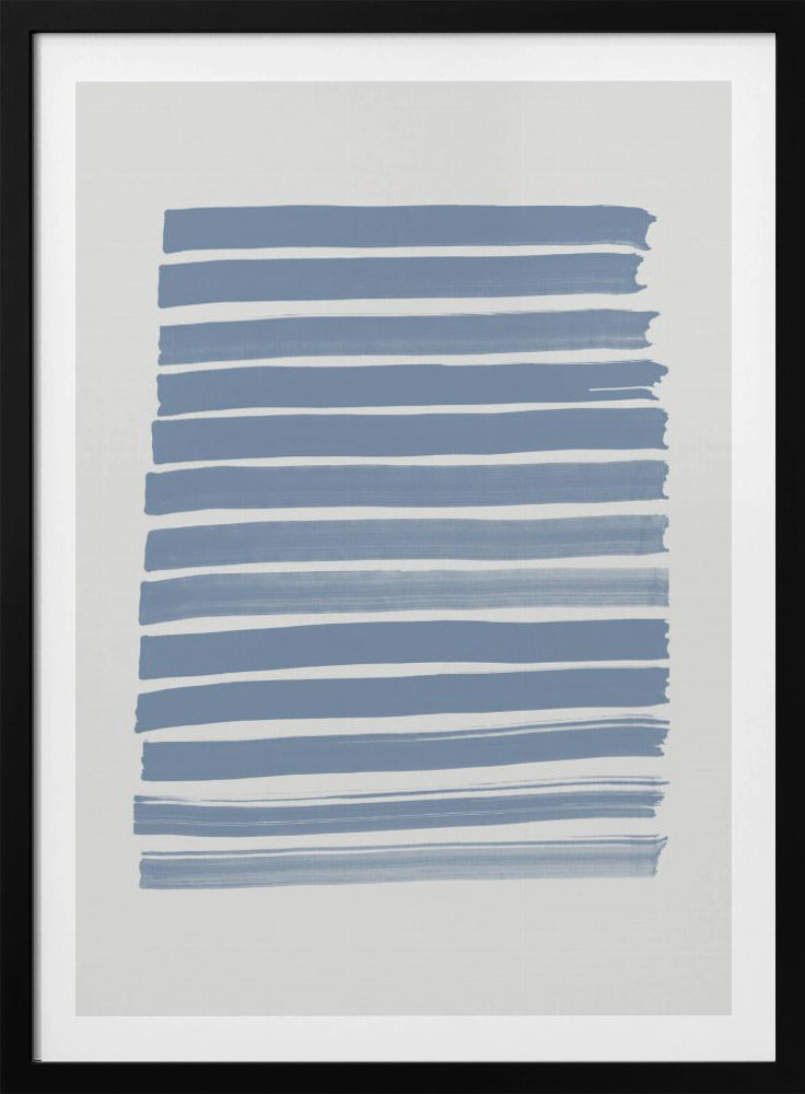 Blue Strokes | Poster