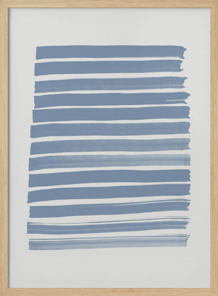 Blue Strokes | Poster