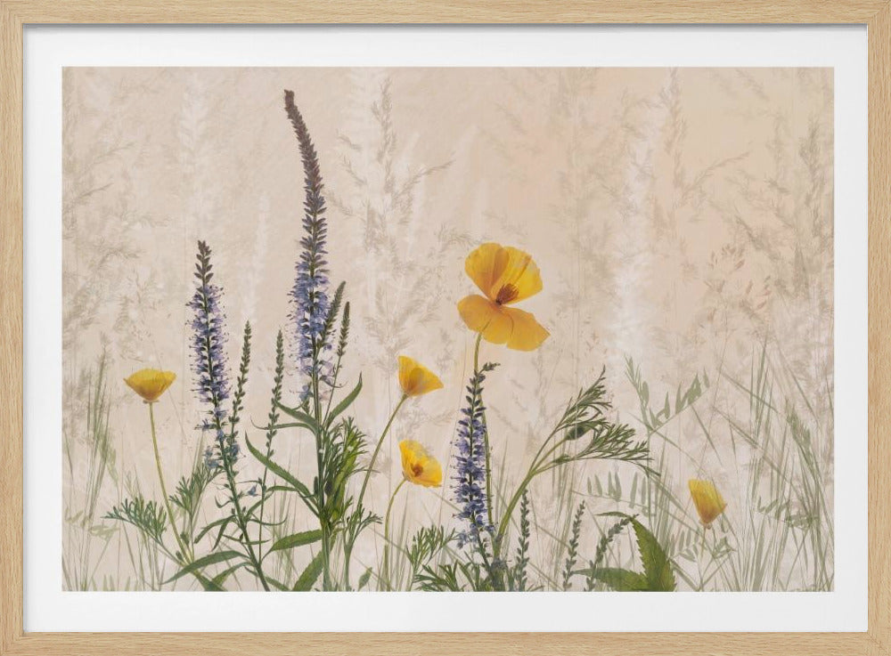 Dreaming of flowers | Poster