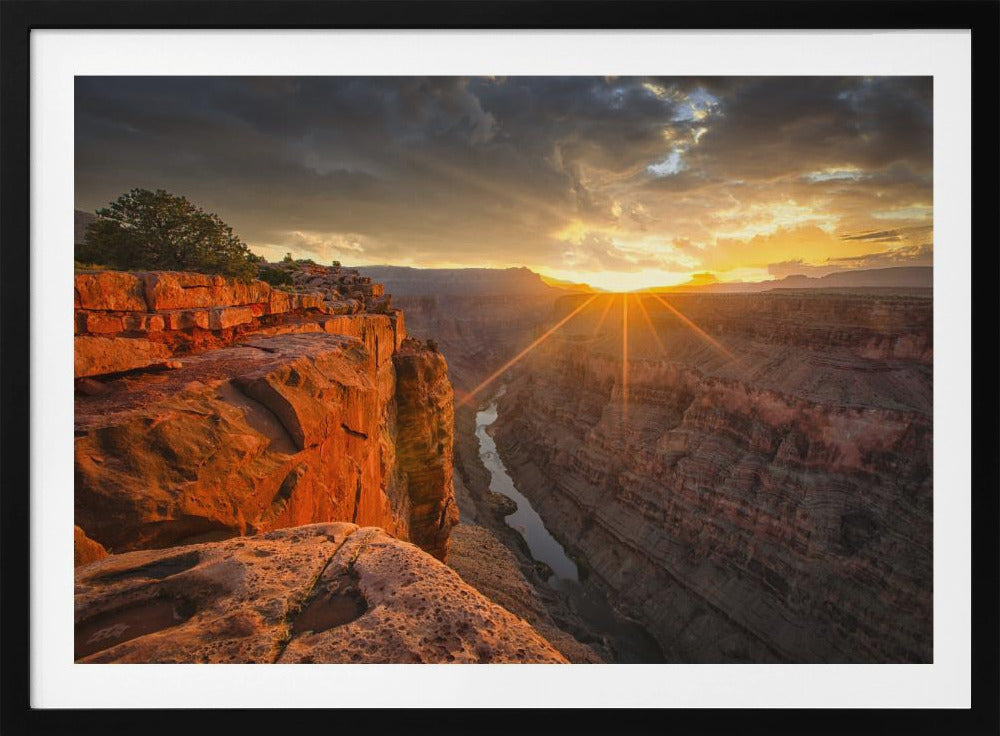 Sonnenaufgang über dem Grand Canyon | Poster