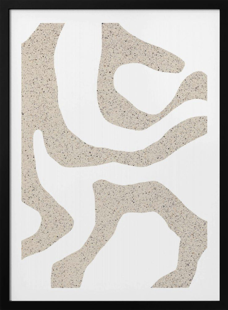 Sandy Contours | Poster