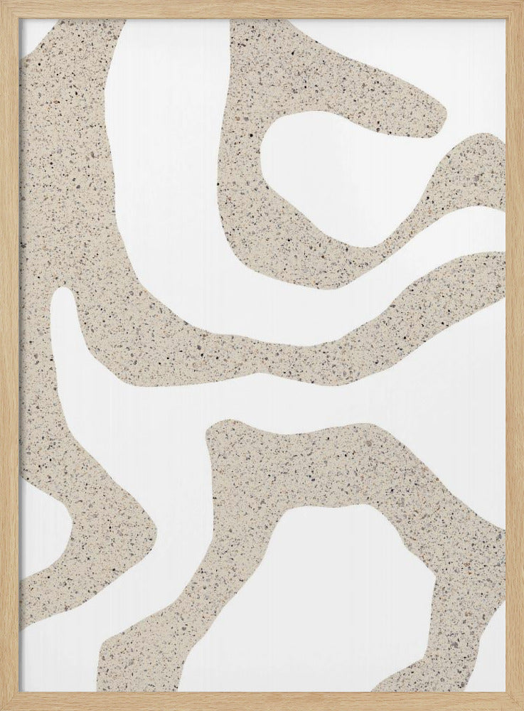 Sandy Contours | Poster