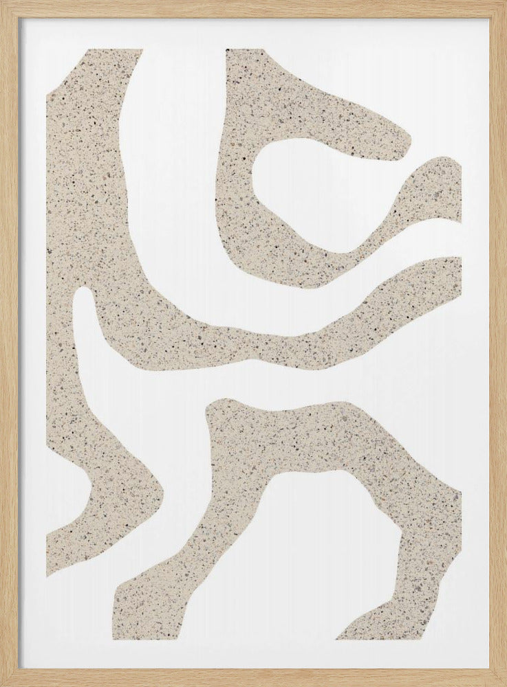 Sandy Contours | Poster