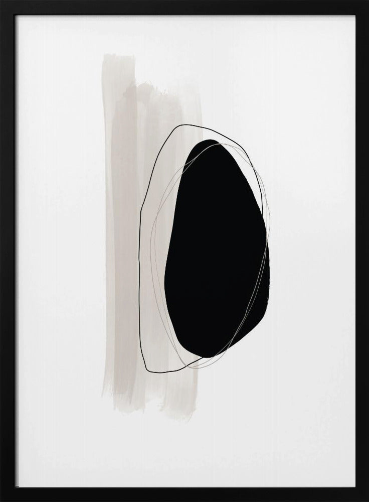 Monochrome Stille | Poster