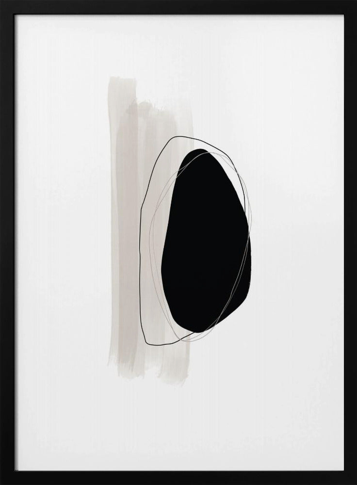 Monochrome Stille | Poster