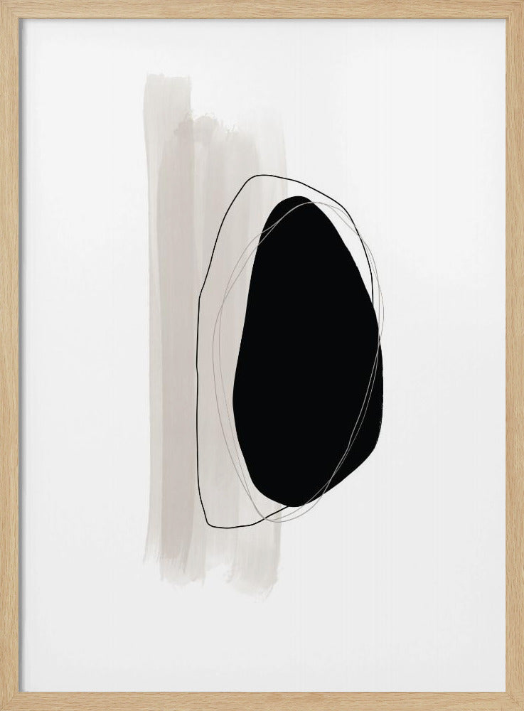Monochrome Stille | Poster