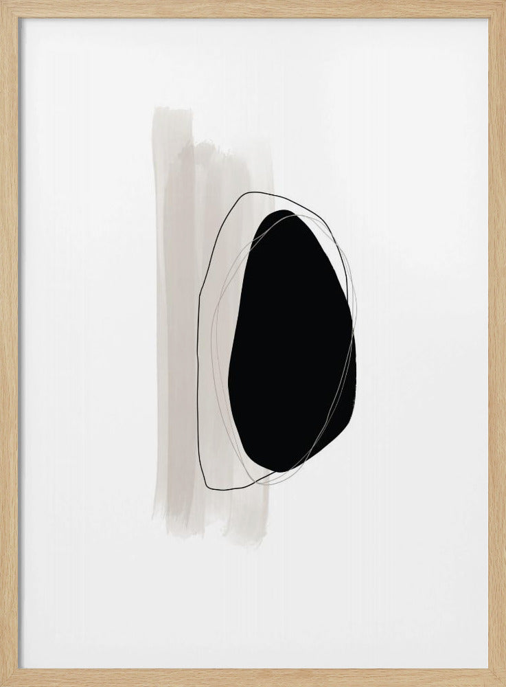 Monochrome Stille | Poster