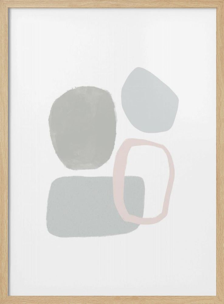 Minimalistische geometrische Formen | Poster