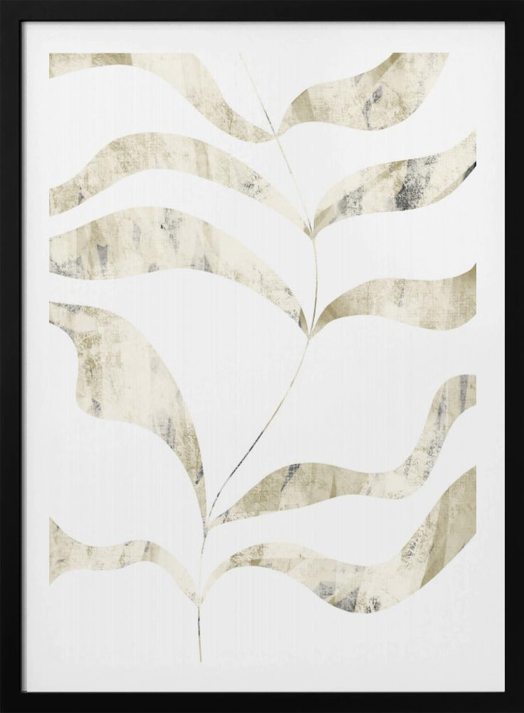 Sanfte Blattwellen | Poster